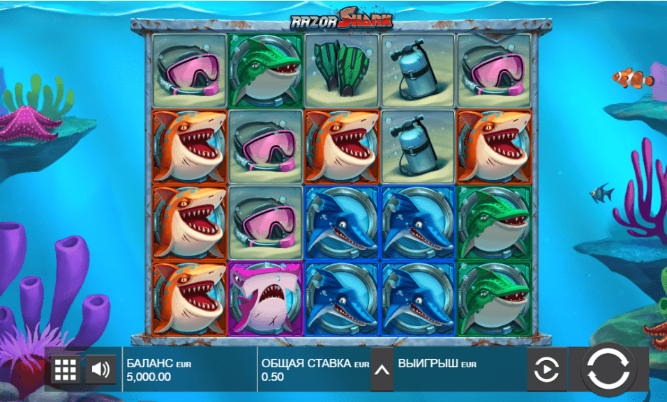 В казино Booi и Play Fortuna появился эксклюзивный слот "Razor Shark"