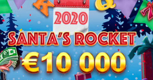 Турнир SANTA’S ROCKET в казино SlotV