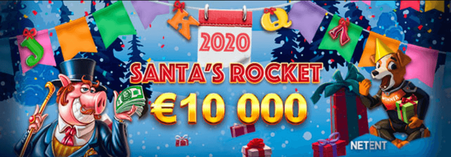 Турнир SANTA’S ROCKET в казино SlotV